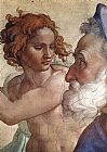 Michelangelo Buonarroti Canvas Paintings - Simoni04